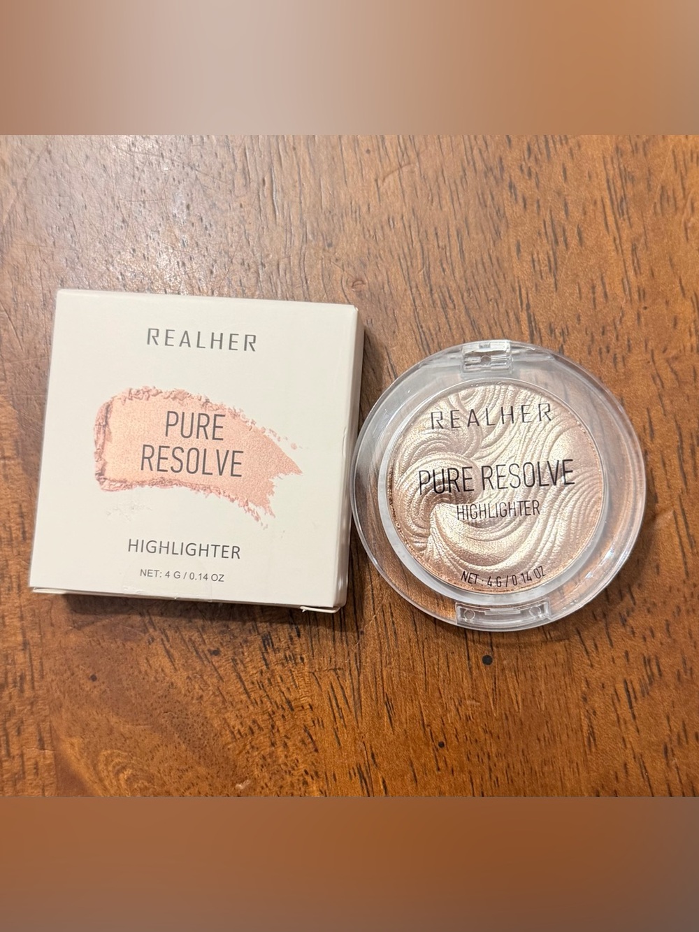 RealHer Pure Resolve Highlighter - Champagne
